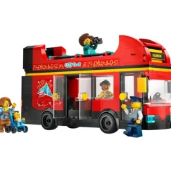 Lego City Autobús Turístico Rojo de Dos Plantas - 60407> Construcción