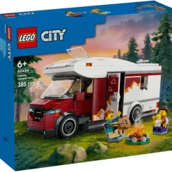 Lego City Autocaravana Aventurera de Vacaciones - 60454> Construcción