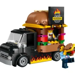 Lego City Great Vehicles Camión Hamburguesería - 60404> Construcción