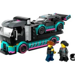 Lego City Great Vehicles Coche De Carreras Y Camión De Transporte - 60406> Construcción