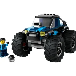 Lego City Great Vehicles Monster Truck Azul - 60402> Construcción