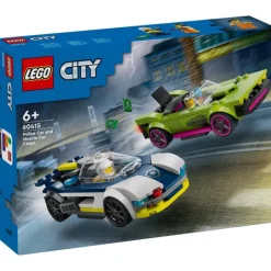 Lego City Police Coche De Policía Y Potente Deportivo - 60415> Construcción