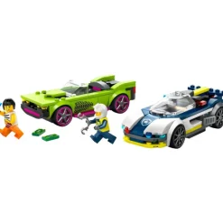 Lego City Police Coche De Policía Y Potente Deportivo - 60415> Construcción