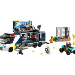 Lego City Police Laboratorio De Criminología Móvil De La Policía - 60418> Construcción