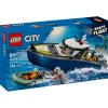 Lego City Police Persecución en Barco de Policía - 60456> Construcción