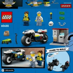 Lego City Police Persecución en Moto de Policía - 60455><noscript><img width=