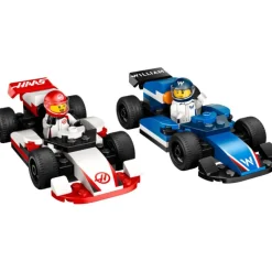 Lego City Project Alicia 2025 Coches de F1 Williams Racing y Haas F1 - 60464> Construcción