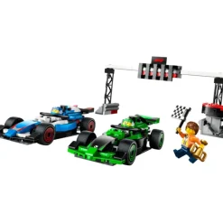 Lego City Project Alicia 2025 Parrilla de F1 con Coches de Carreras VCARB y Sauber - 60474> Construcción|Exclusivo Juguettos