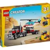 Lego Creator Camión Plataforma Con Helicóptero - 31146> Construcción