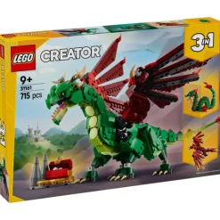 Lego Creator Dragón Medieval - 31161> Construcción