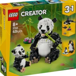 Lego Creator Fauna Salvaje: Familia de Pandas - 31165> Construcción