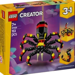Lego Creator Fauna Salvaje: Araña Misteriosa - 31159> Construcción