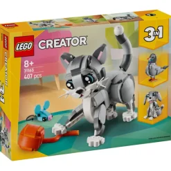 Lego Creator Gato Juguetón - 31163> Construcción