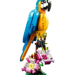 Lego Creator Loro Exótico - 31136> Construcción
