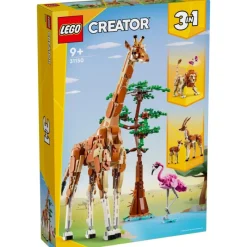 Lego Creator Safari De Animales Salvajes - 31150> Construcción