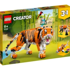 Lego Creator Tigre Majestuoso - 31129> Construcción