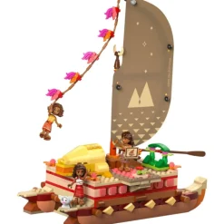 Lego Disney Princess Canoa de Aventuras de Vaiana - 43270> Construcción