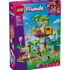 Lego Friends Fiesta de Cumpleaños y Casa del Árbol Felina - 42666> Construcción