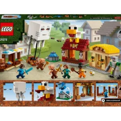 Lego Minecraft El Ataque a la Aldea del Globo de Ghast - 21273> Construcción|Fan Zone