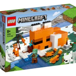 Lego Minecraft El Refugio-Zorro - 21178> Construcción|Fan Zone