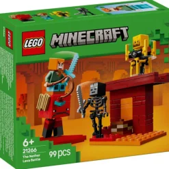 Lego Minecraft La Batalla de Lava del Inframundo - 21266> Construcción|Fan Zone