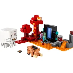 Lego Minecraft La Emboscada En El Portal Del Nether - 21255> Construcción|Fan Zone
