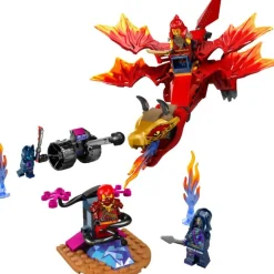 Lego Ninjago Batalla Del Dragón Fuente De Kai - 71815> Construcción