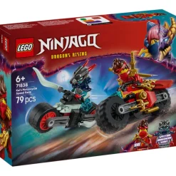 Lego Ninjago Carrera Relámpago en Moto de Kai - 71838> Construcción