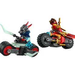 Lego Ninjago Carrera Relámpago en Moto de Kai - 71838> Construcción