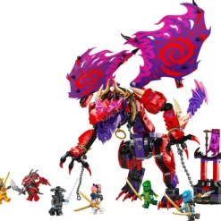 Lego Ninjago Dragón del Caos: Colmillo Tronador - 71832> Construcción