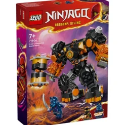 Lego Ninjago Meca Elemental De La Tierra De Cole - 71806> Construcción