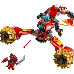 Lego Ninjago Moto-Meca de la Tormenta - 71830> Construcción