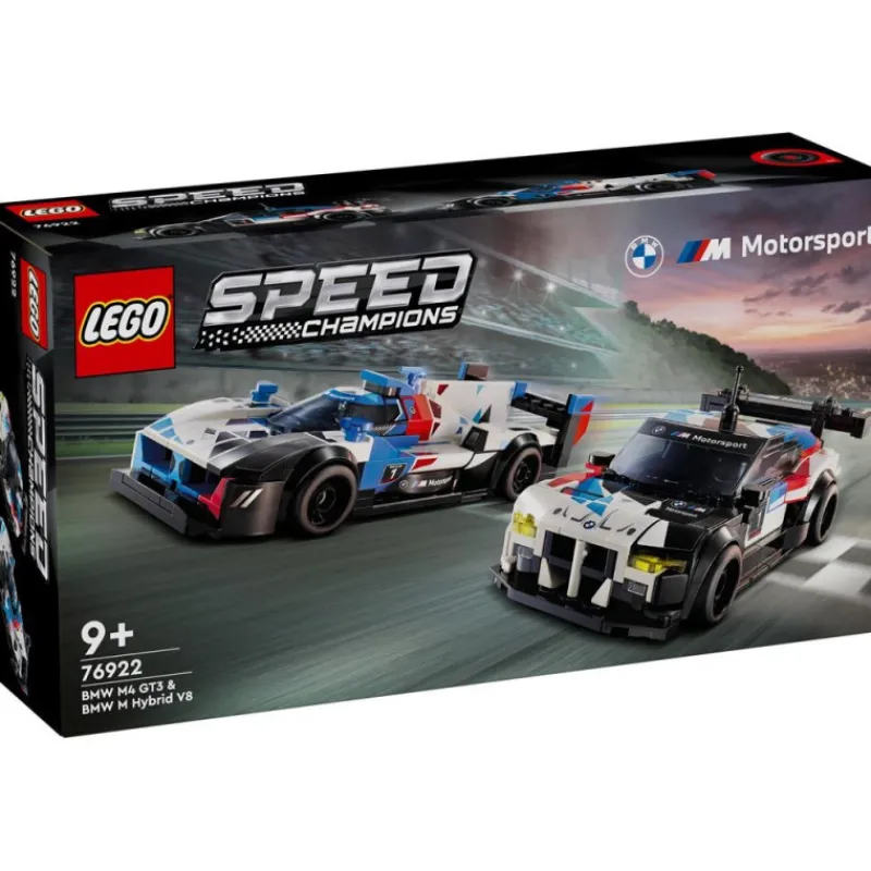 Lego Speed Champions Coches De Carreras BMW M4 GT3 Y BMW M Hybrid V8 - 76922> Construcción|Fan Zone