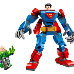 Lego Súper Héroes DC Armadura Robótica de Superman vs. Lex Luthor - 76302> Construcción