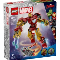 Lego Súper Héroes Marvel Armadura Robótica de Iron Man vs. Ultrón - 76307> Construcción