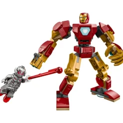 Lego Súper Héroes Marvel Armadura Robótica de Iron Man vs. Ultrón - 76307> Construcción