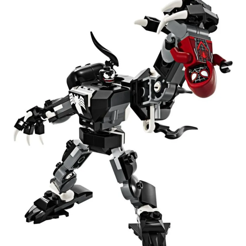 Lego Súper Héroes Marvel Armadura Robótica De Venon Vs. Miles Morales - 76276> Construcción