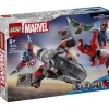 Lego Súper Héroes Marvel Batalla entre el Capitán América y Hulk Rojo - 76292> Construcción