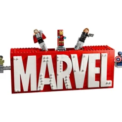 Lego Súper Héroes Marvel Logotipo MARVEL y Minifiguras - 76313> Construcción|Fan Zone