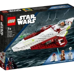 Lego Star Wars Caza Estelar Jedi de Obi-Wan Kenobi - 75333> Construcción|Fan Zone