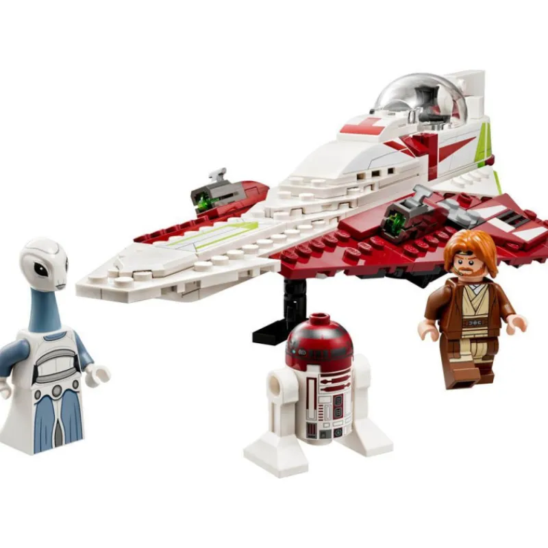 Lego Star Wars Caza Estelar Jedi de Obi-Wan Kenobi - 75333> Construcción|Fan Zone