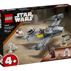 Lego Star Wars Mandalorian Caza Estelar N-1 de Mando y Grogu - 75410> Construcción|Fan Zone