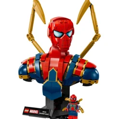 Lego Super Heroes Marvel Busto de Iron Spider-Man - 76326> Construcción