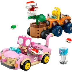 Lego Super Mario - Mario Kart Persecución con Potenciador de Planta Piraña - 72044> Construcción|Fan Zone