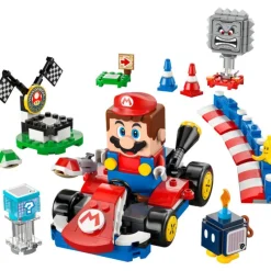 Lego Super Mario Mario Kart Mario Interactivo y Kart Estándar -72043> Construcción