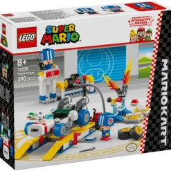 Super mario LEGO Mario Kart: Garaje de Toad - 72035> Construcción