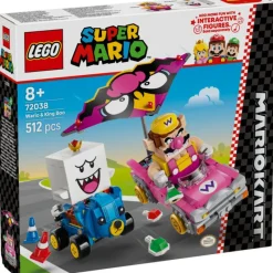Lego Super Mario Mario Kart Wario y Rey Boo - 72038> Construcción