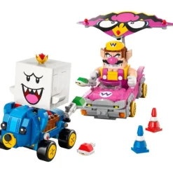 Lego Super Mario Mario Kart Wario y Rey Boo - 72038> Construcción