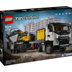 Lego Technic Camión FMX y Excavadora Eléctrica EC230 Volvo - 42175> Construcción|Fan Zone
