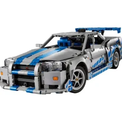 Lego Technic Coche Nissan Skyline GT-R (R34) de 2 Fast 2 Furious - 42210> Construcción|Fan Zone
